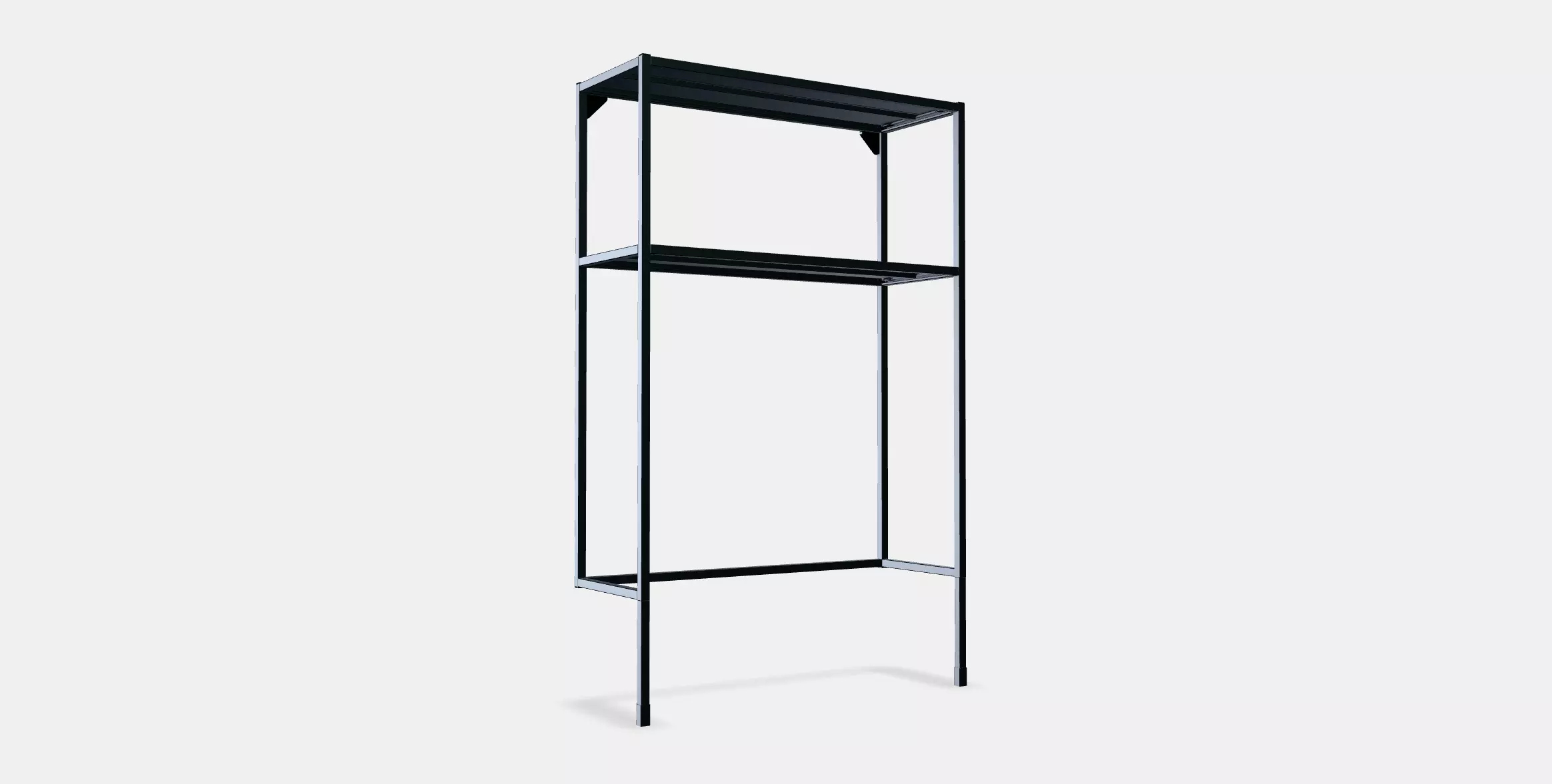 ENHET Frame w shelves for washing machine 3D model_0