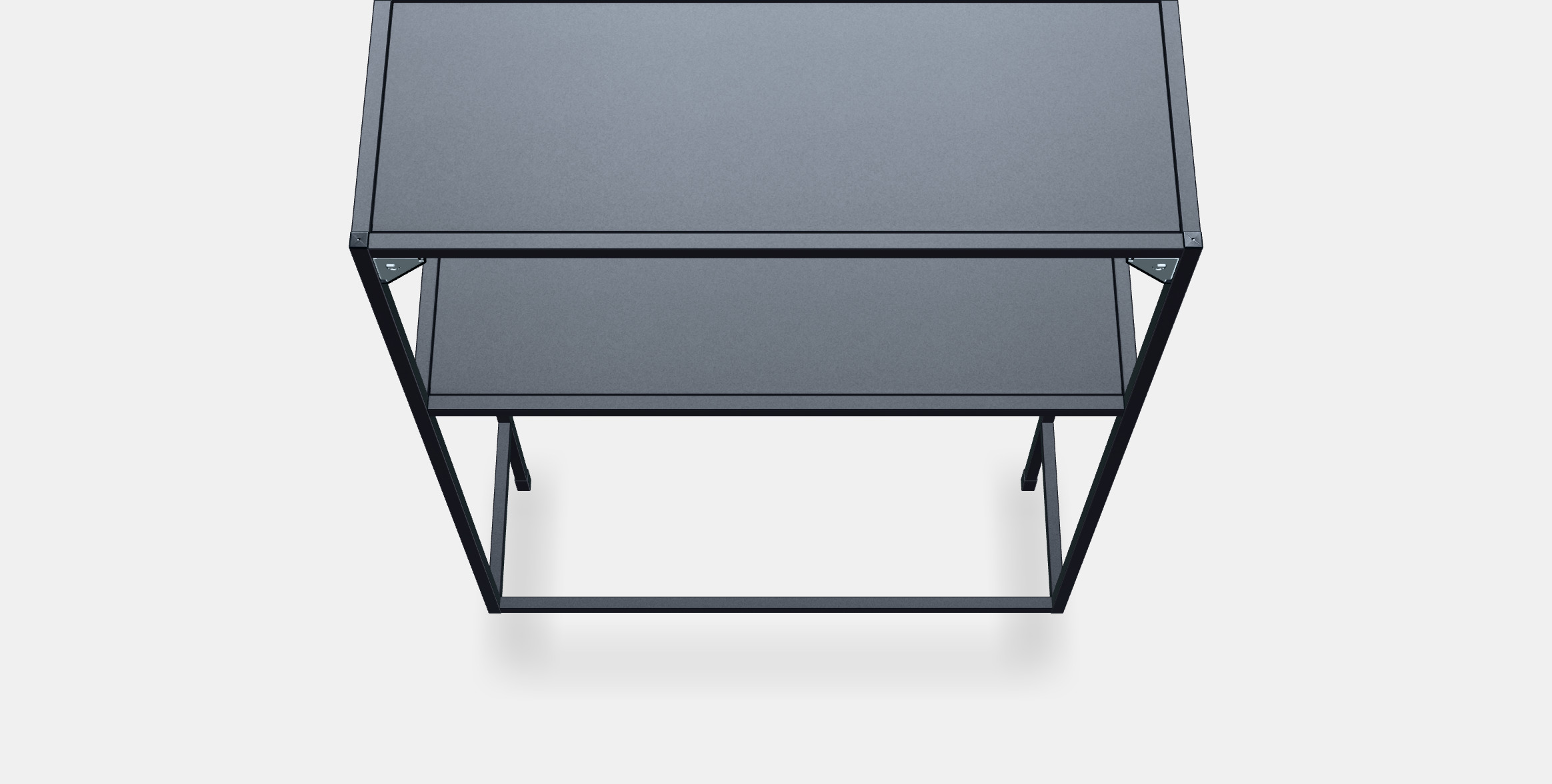 ENHET Frame w shelves for washing machine 3D model_7