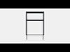 ENHET Frame w shelves for washing machine 3D model_1