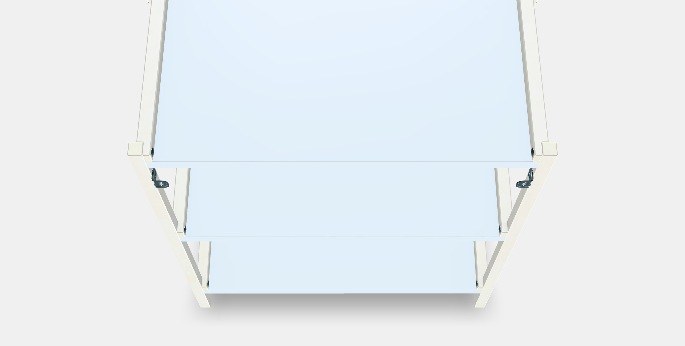 EKENABBEN Open shelving unit Low-poly 3D model_4