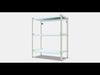 EKENABBEN Open shelving unit Low-poly 3D model_1