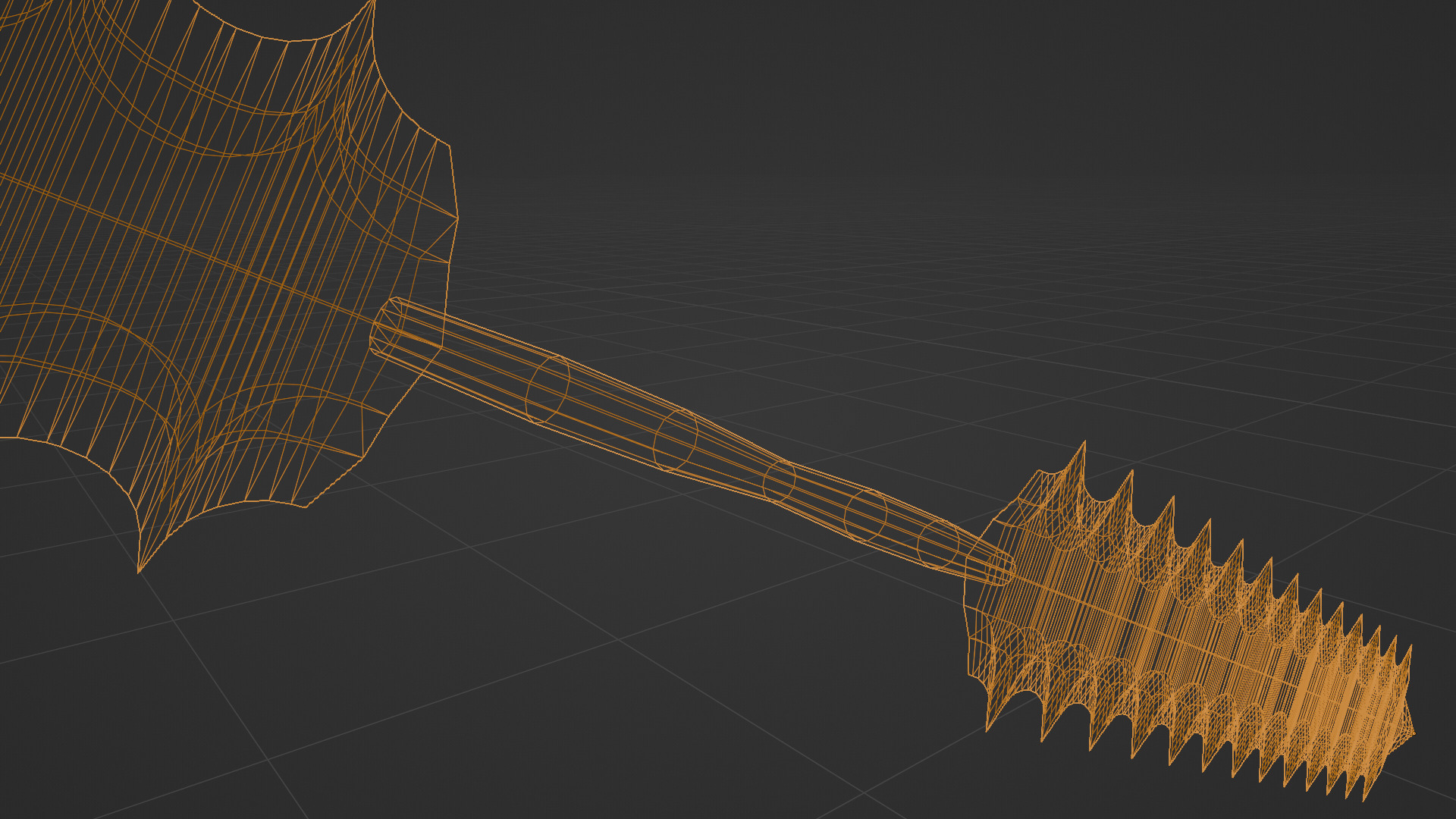 18 Weapons - Orc Free 3D model_60