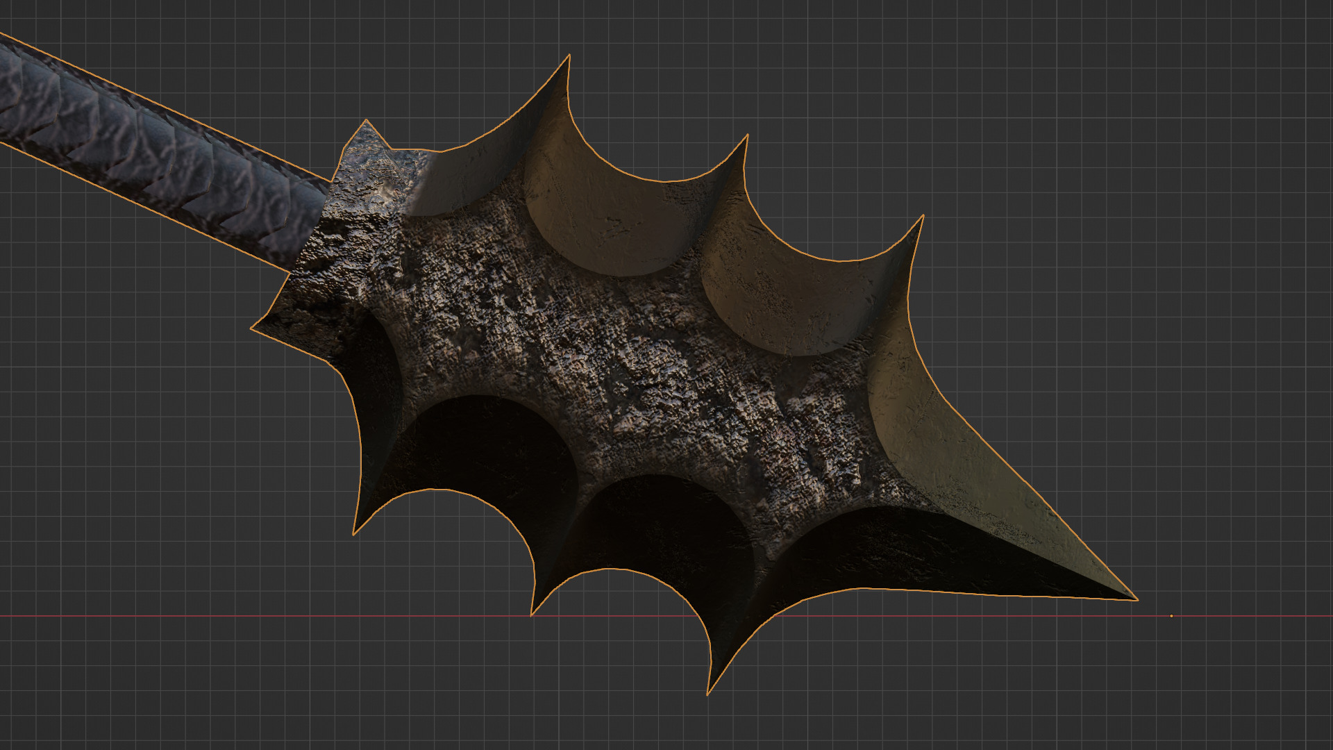 18 Weapons - Orc Free 3D model_93