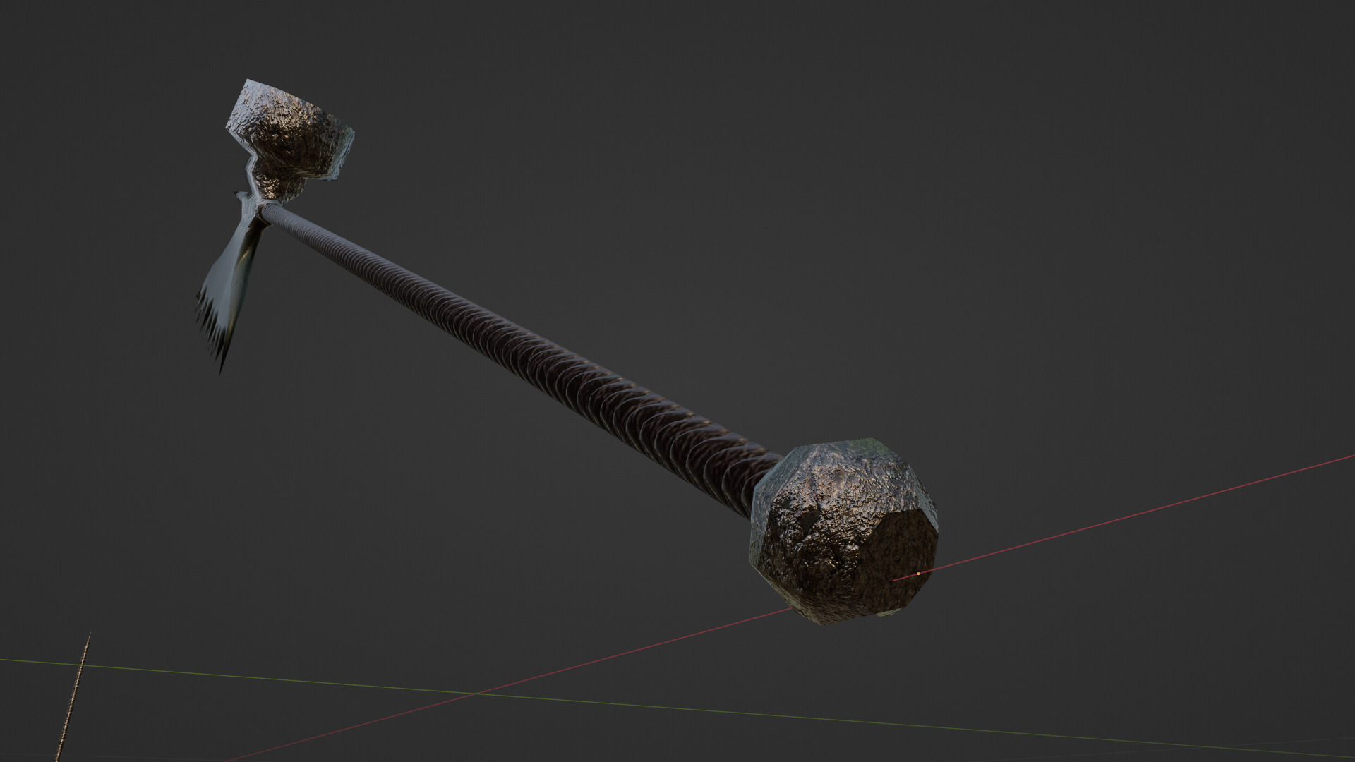 18 Weapons - Orc Free 3D model_83