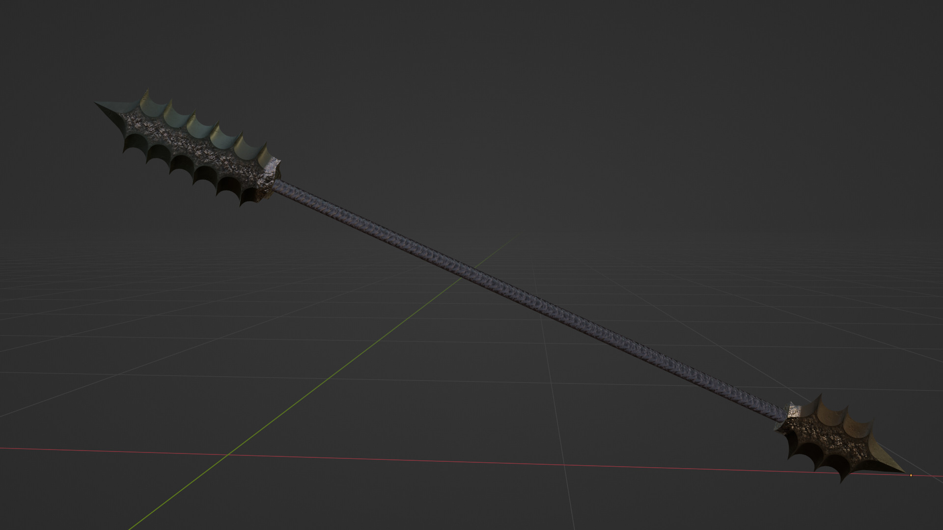 18 Weapons - Orc Free 3D model_97