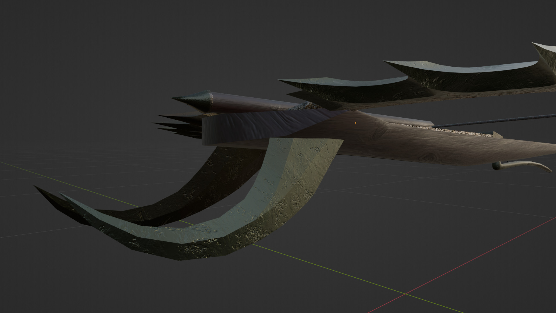 18 Weapons - Orc Free 3D model_53