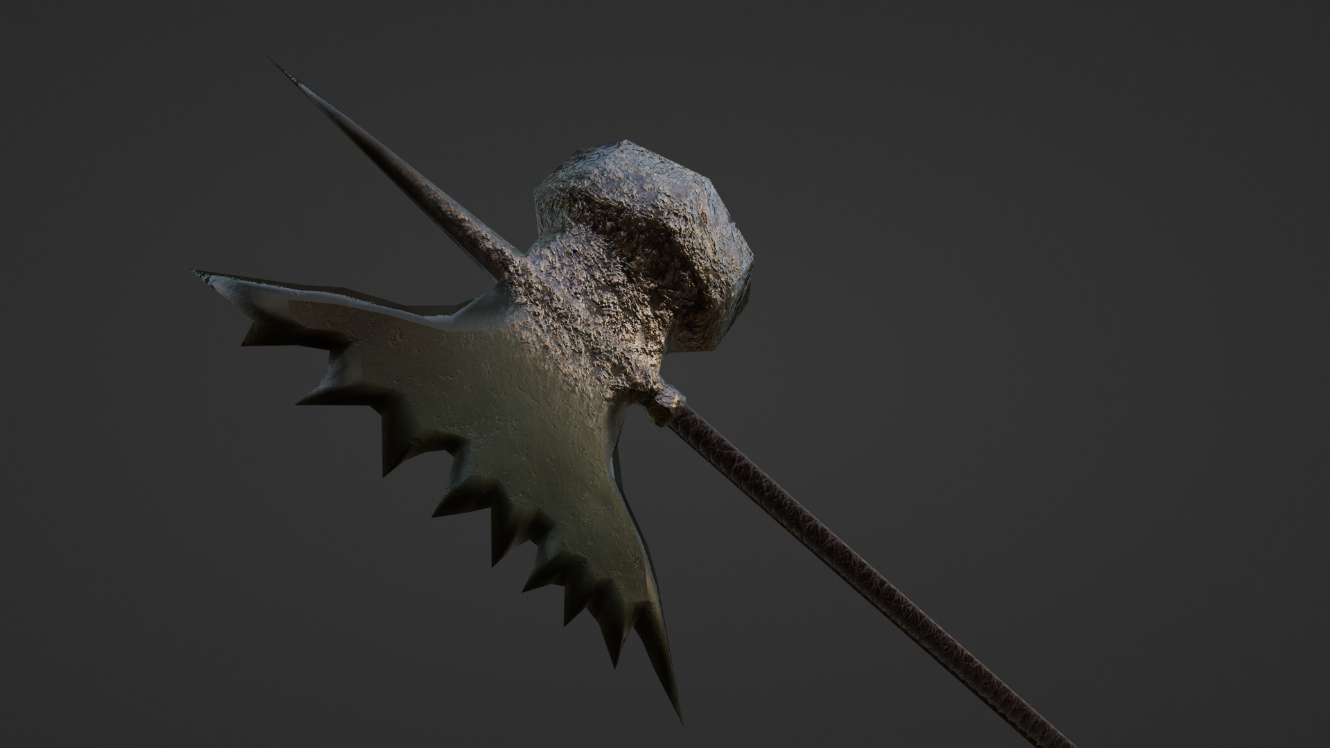 18 Weapons - Orc Free 3D model_81