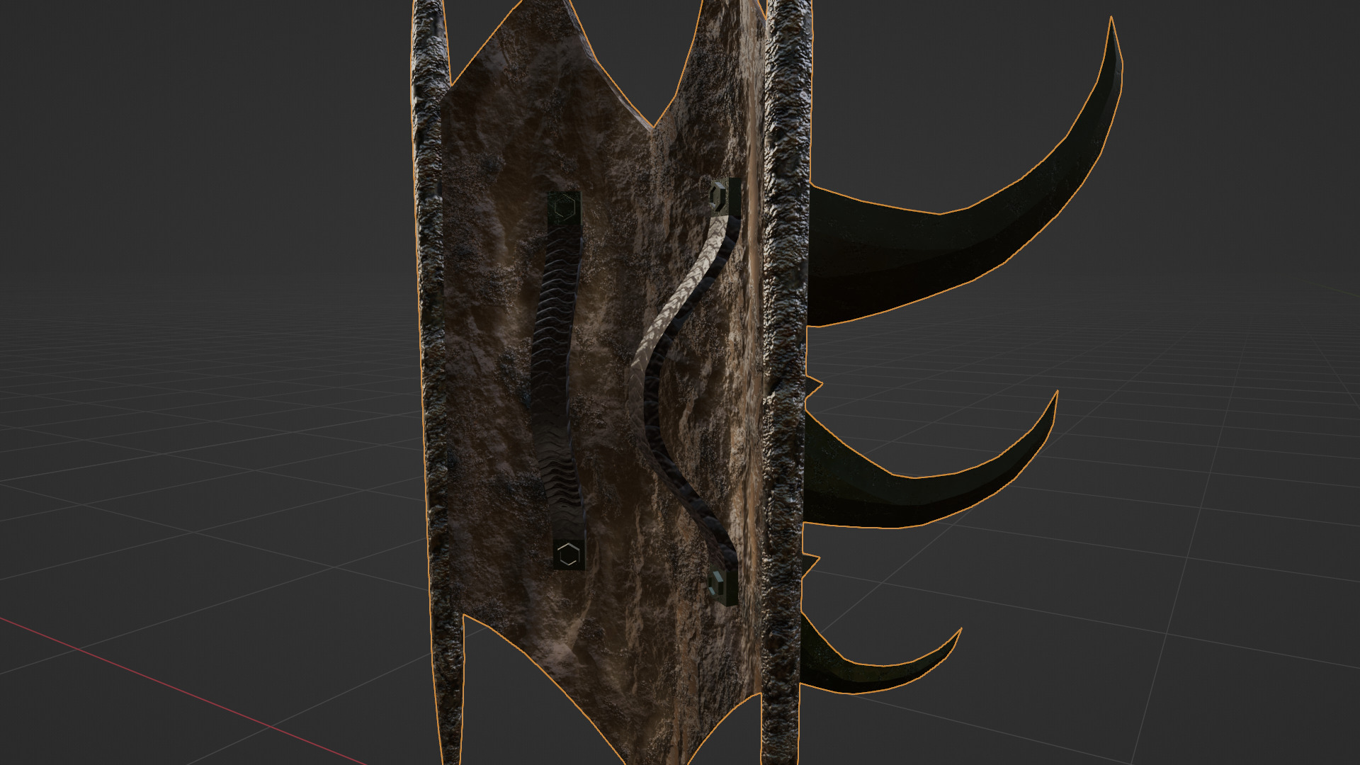 18 Weapons - Orc Free 3D model_105