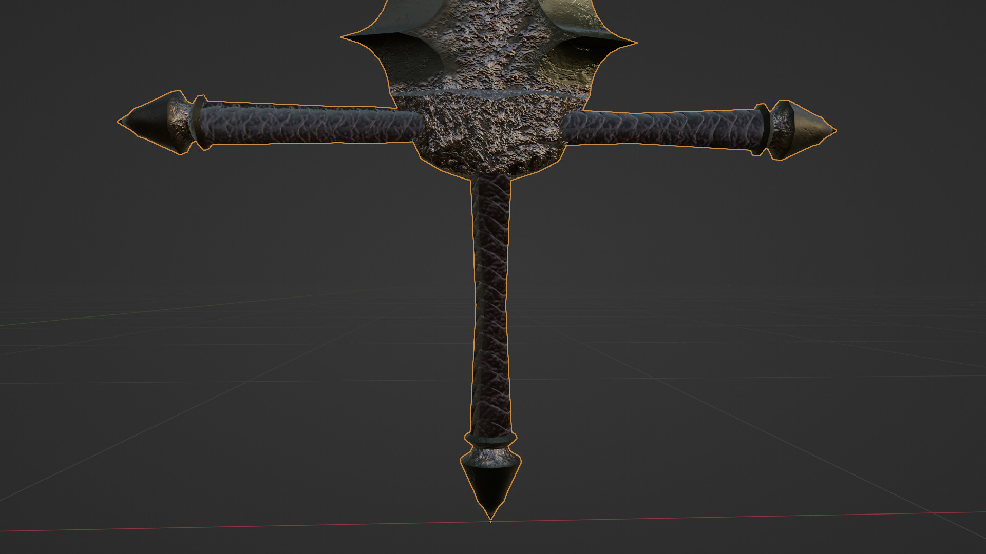 18 Weapons - Orc Free 3D model_63