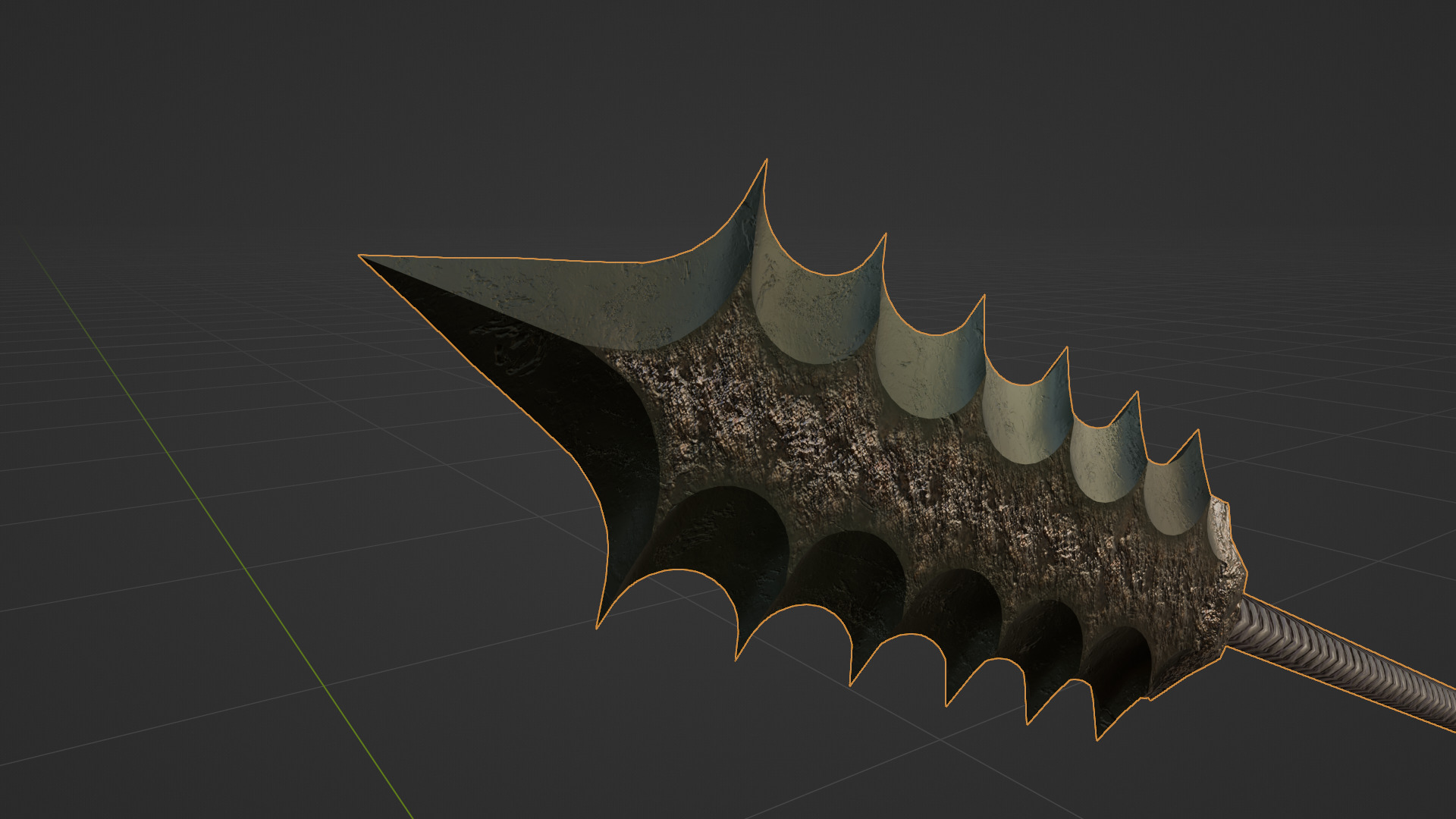 18 Weapons - Orc Free 3D model_95