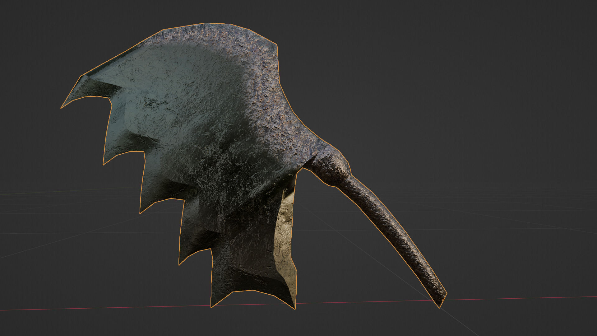 18 Weapons - Orc Free 3D model_99