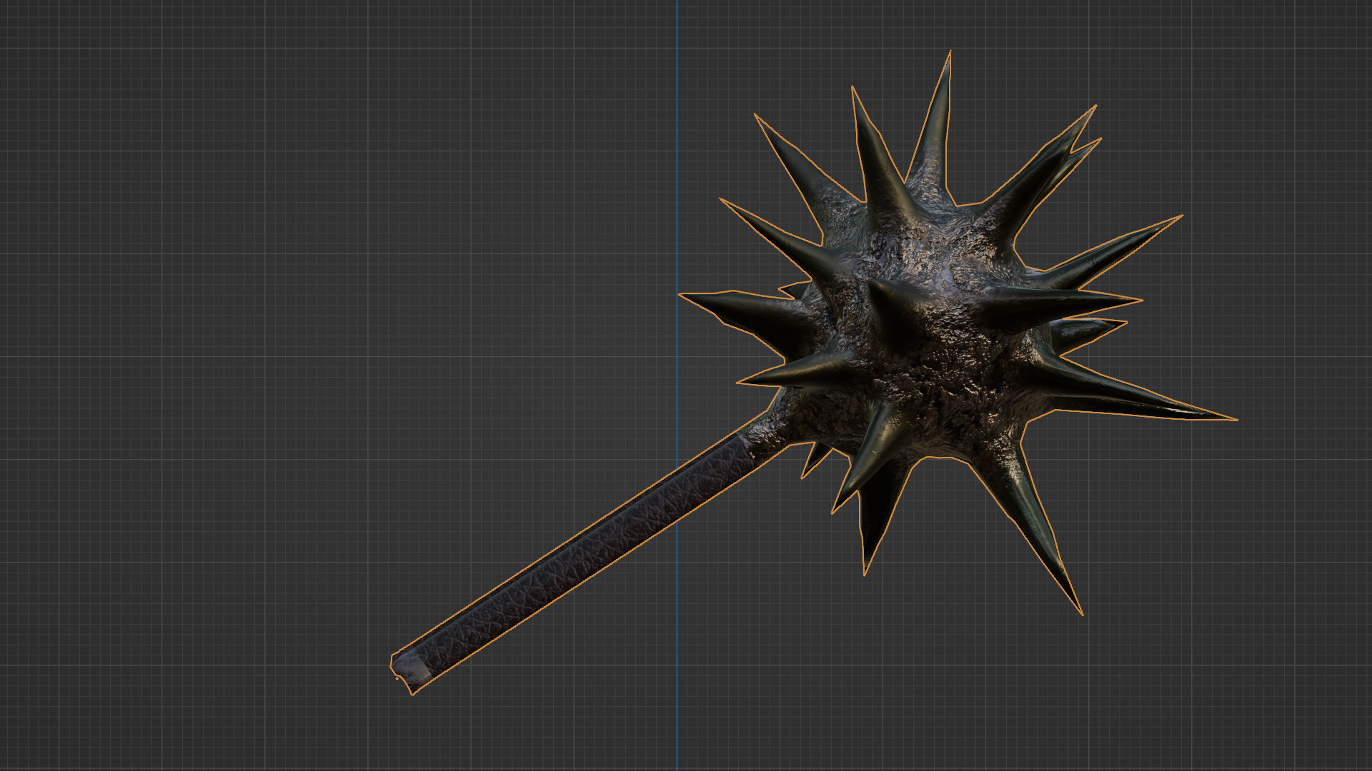 18 Weapons - Orc Free 3D model_77