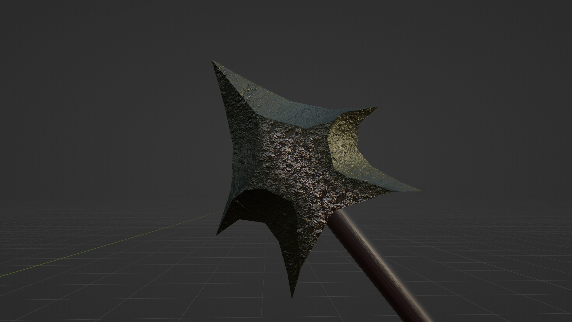 18 Weapons - Orc Free 3D model_37
