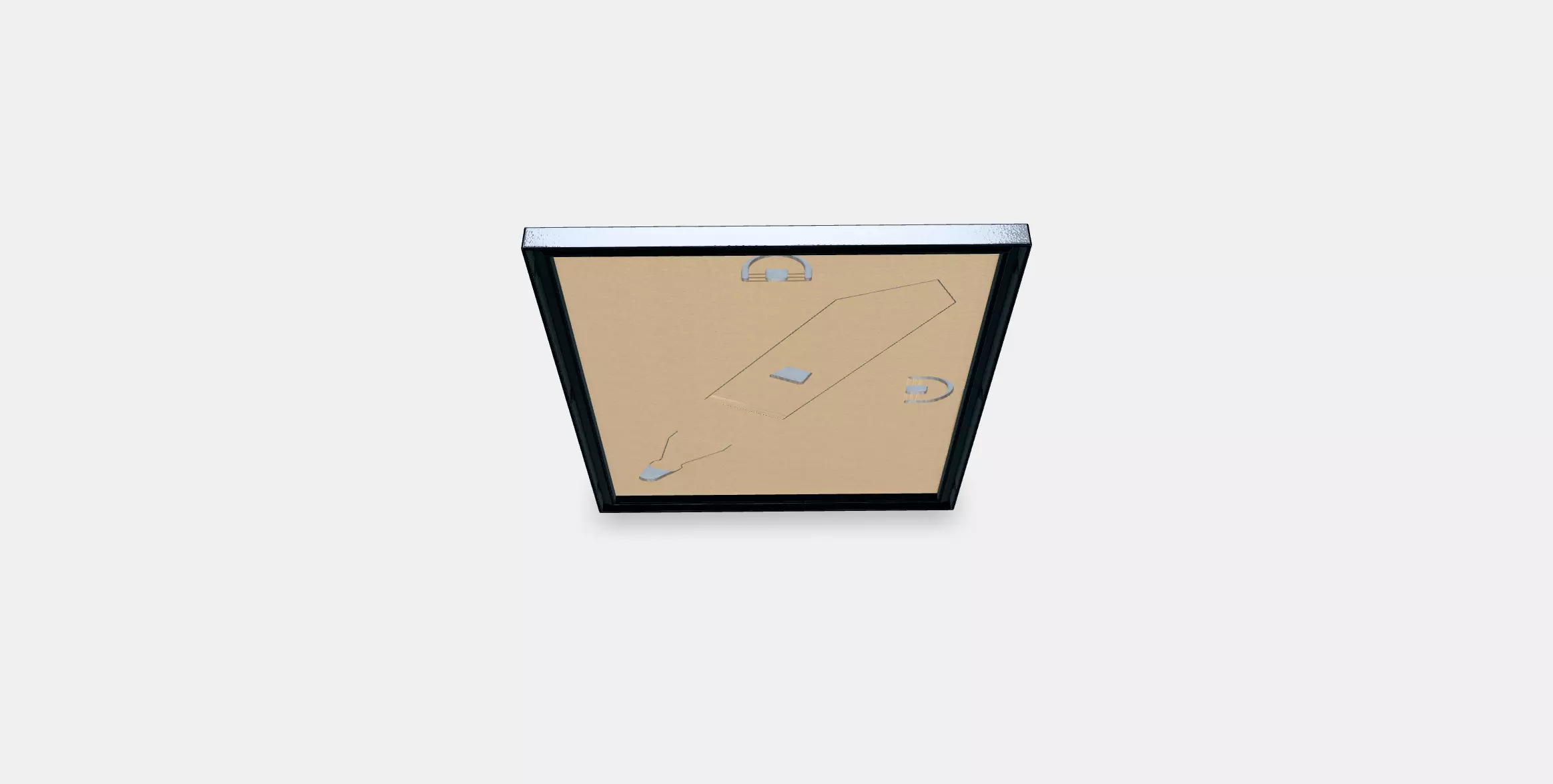 YLLEVAD picture frame Low-poly 3D model_0