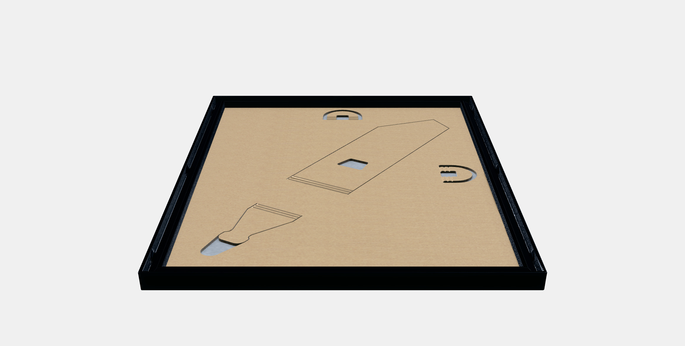 YLLEVAD picture frame Low-poly 3D model_8