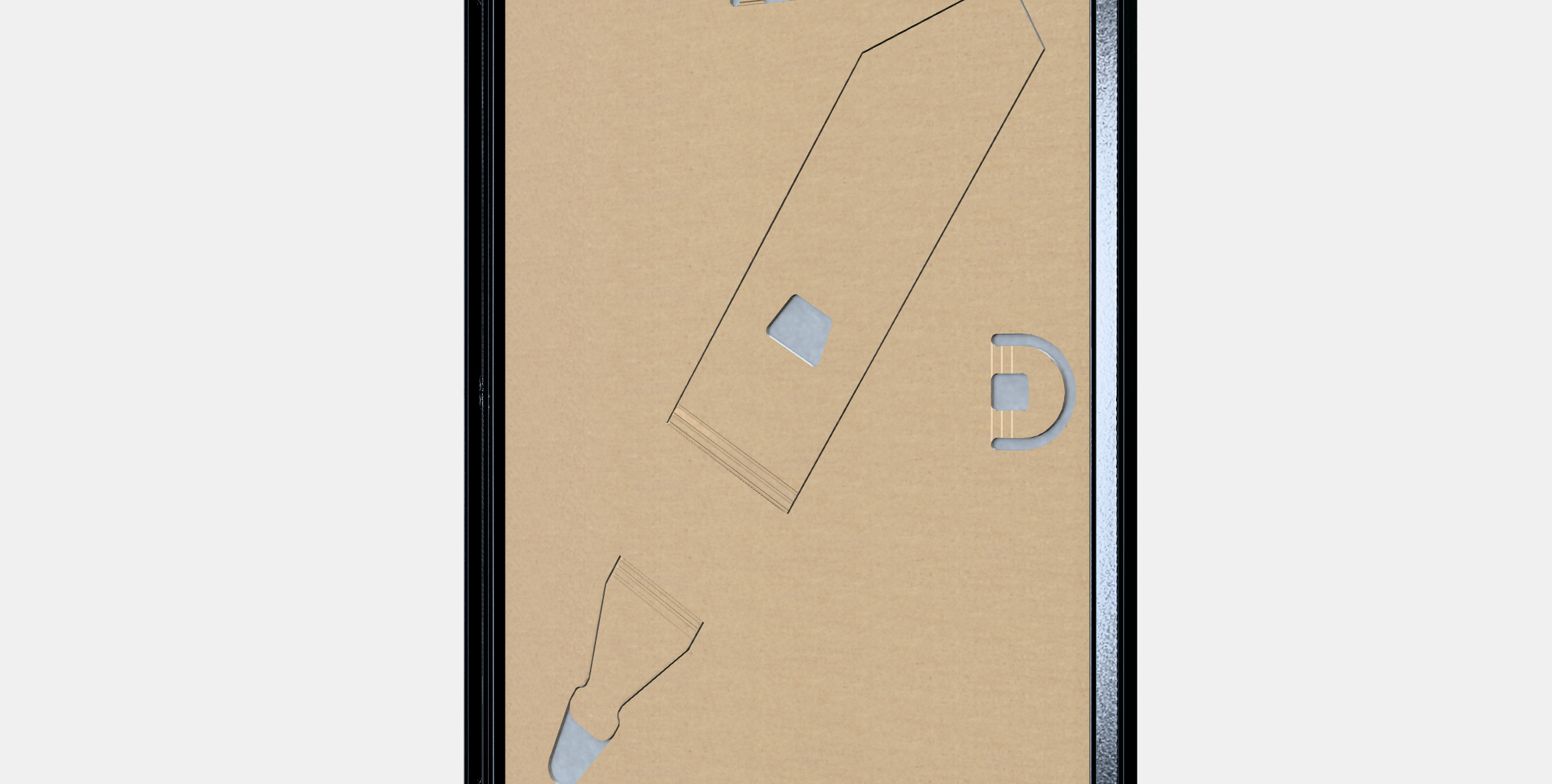 YLLEVAD picture frame Low-poly 3D model_4