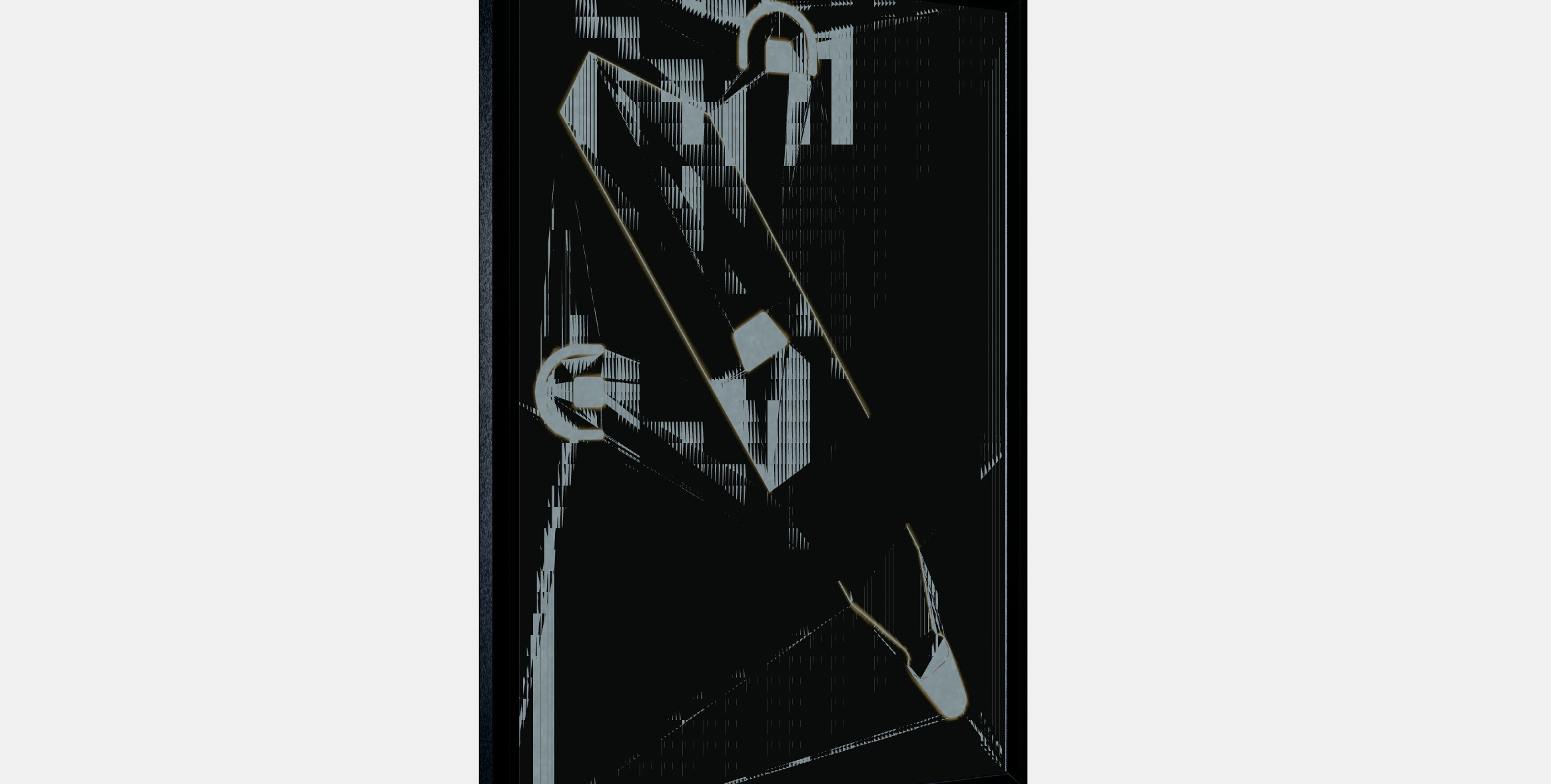 YLLEVAD picture frame Low-poly 3D model_12