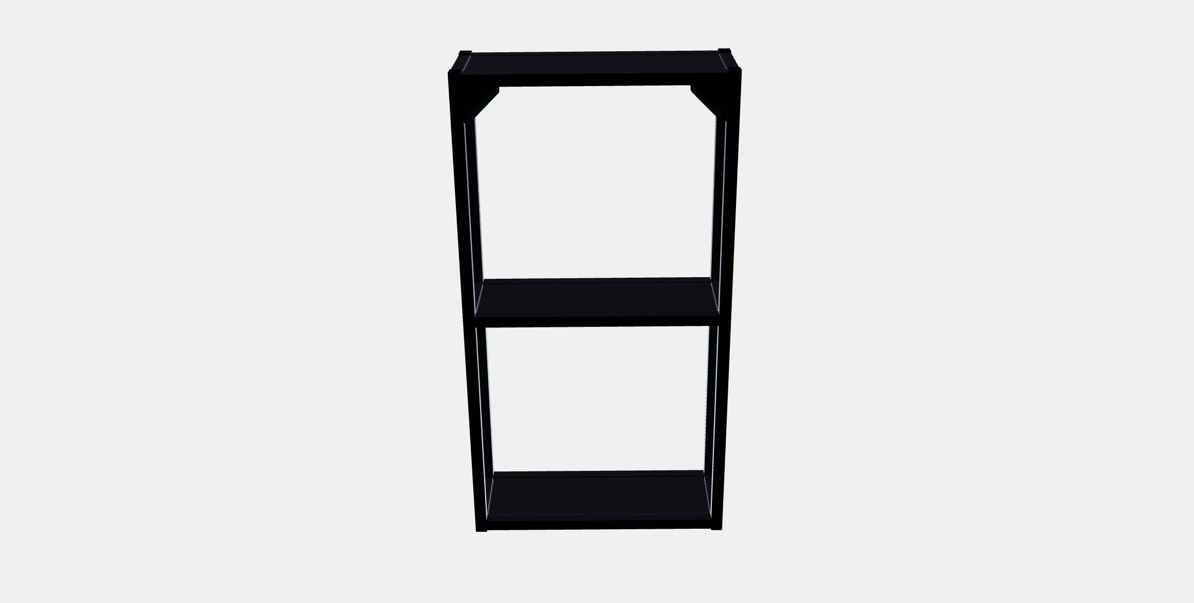 ENHET wall structure with shelves 3D model_7