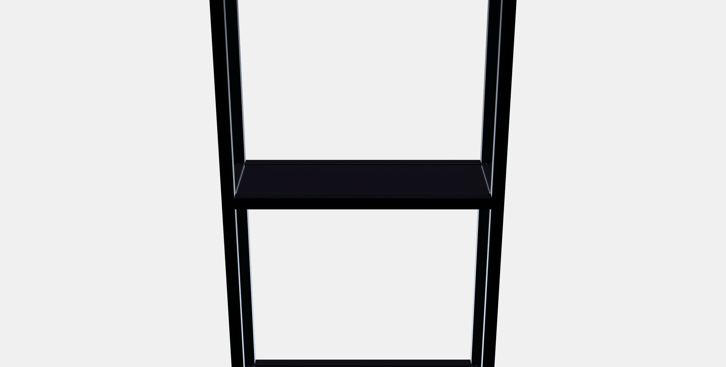 ENHET wall structure with shelves 3D model_8