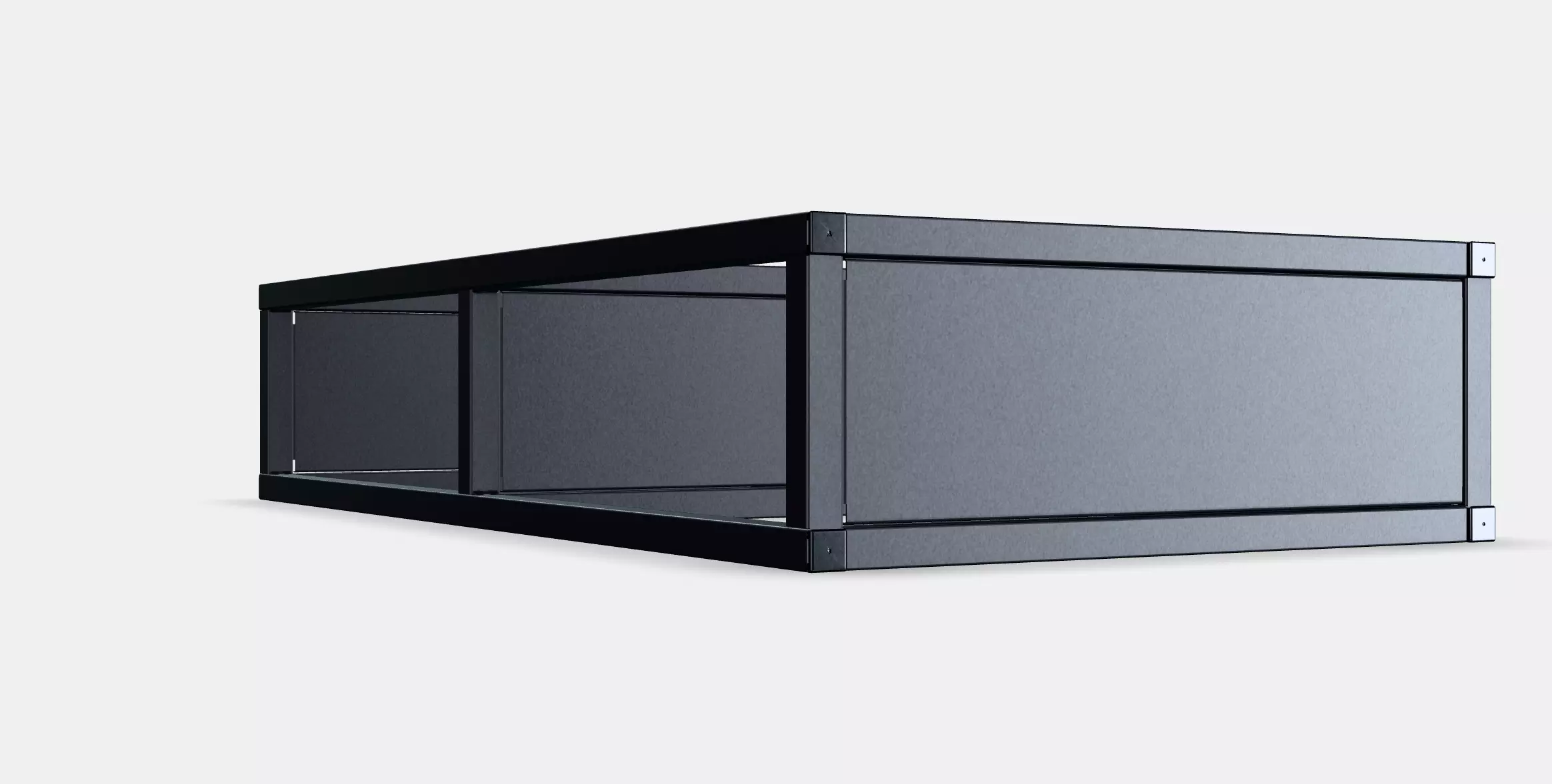 ENHET wall structure with shelves 3D model_0