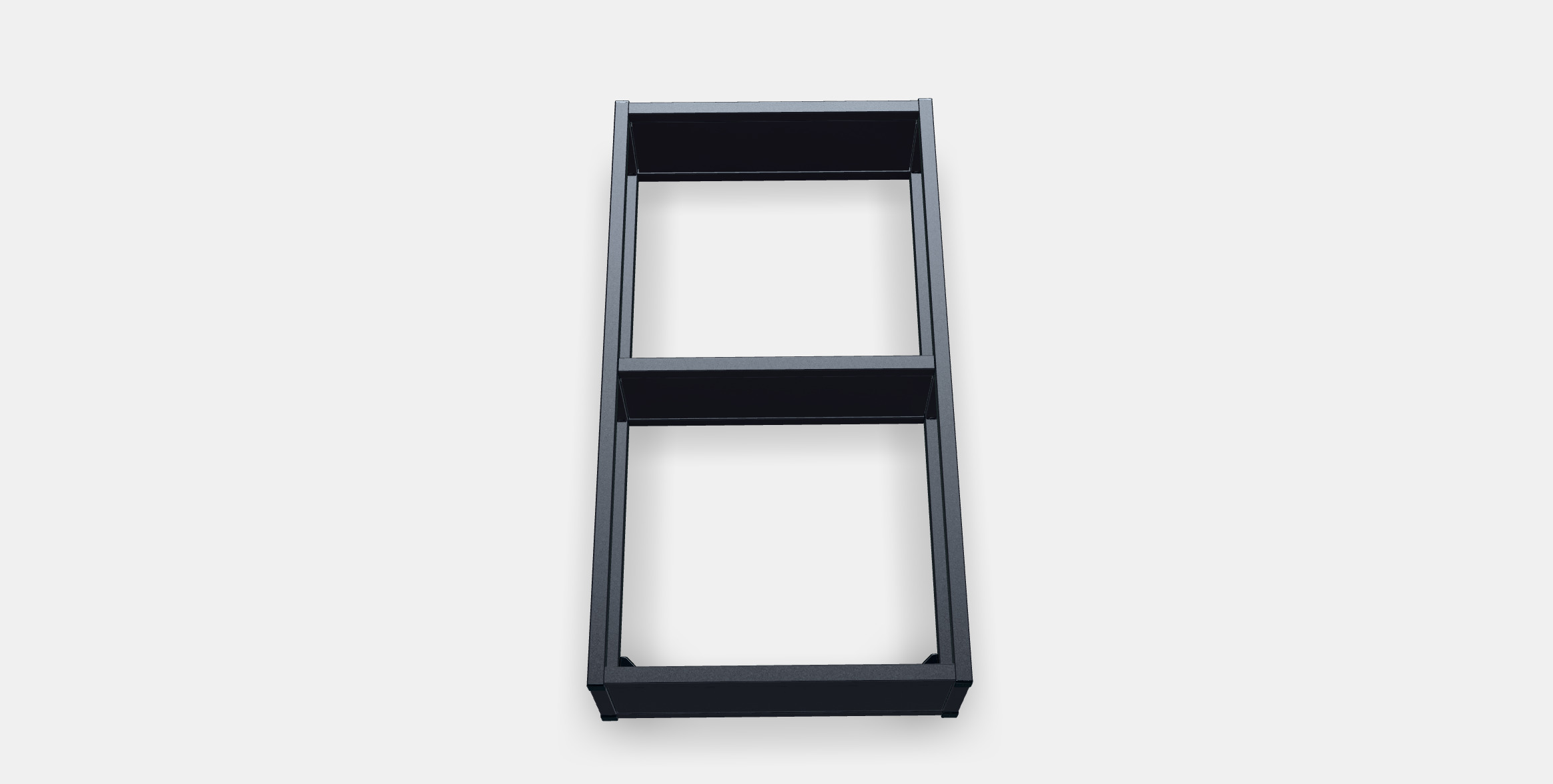 ENHET wall structure with shelves 3D model_5