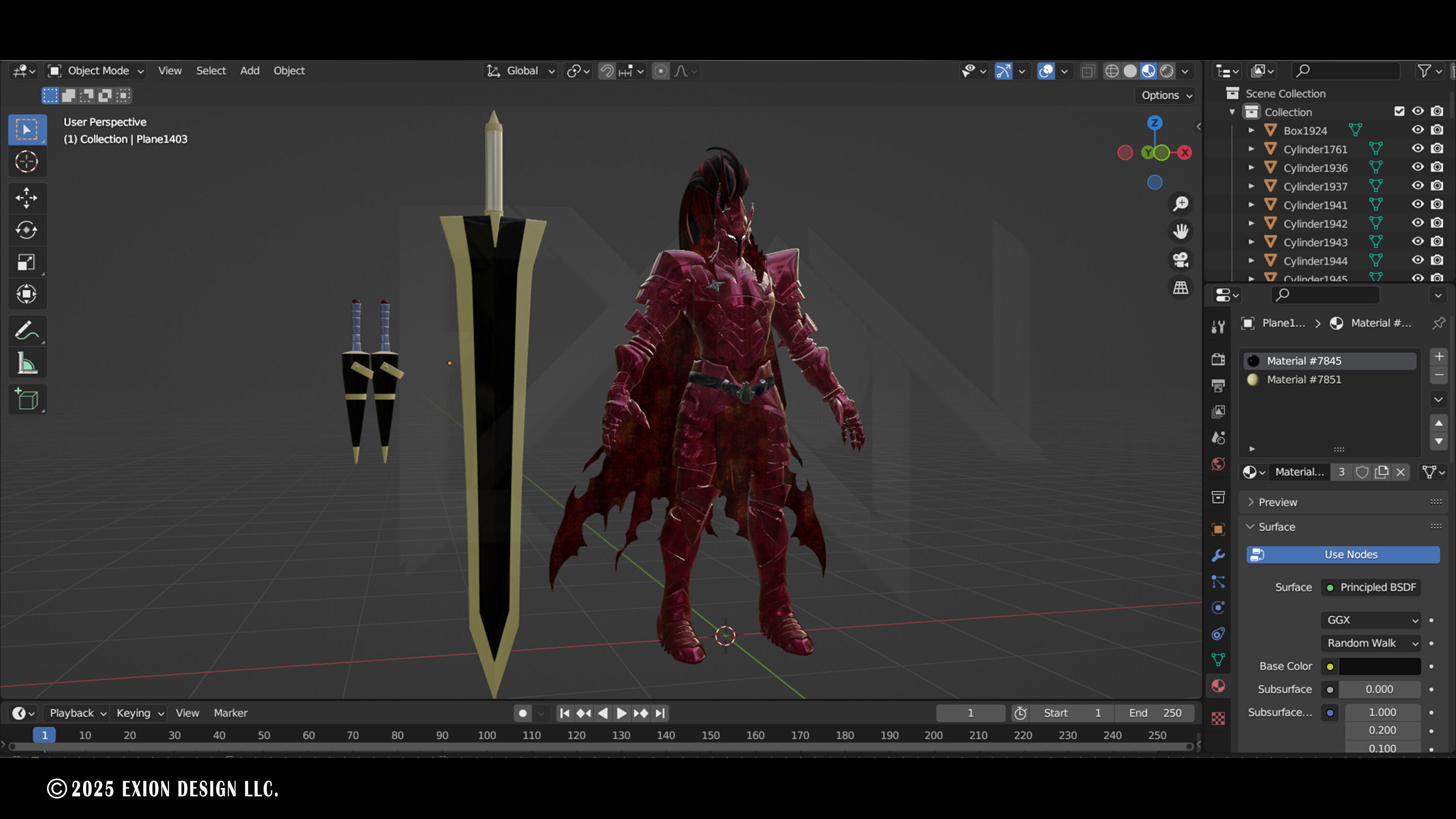 Solo Leveling Igris 3D model_15