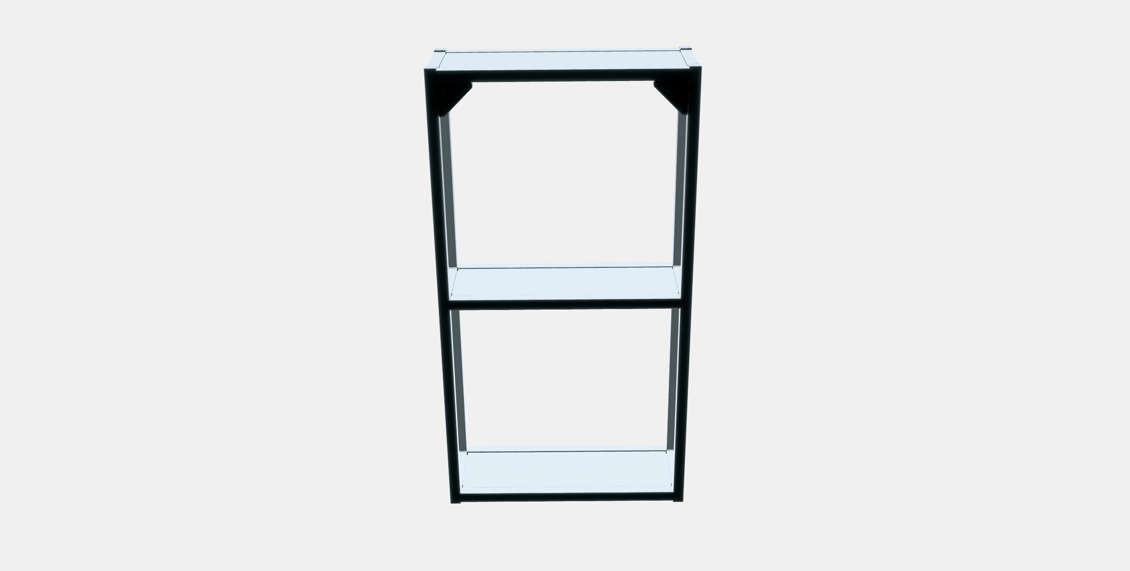 ENHET Wall fr w shelves 2 3D model_7