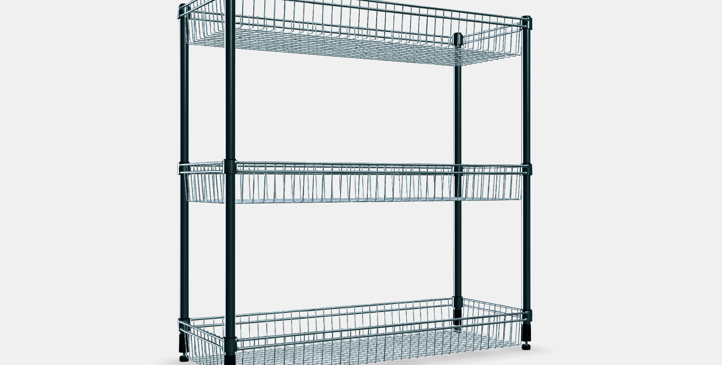 OMAR Regal with 3 baskets 1 3D model_9