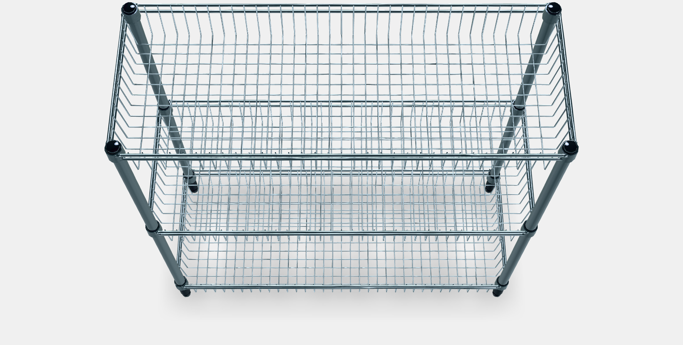 OMAR Regal with 3 baskets 1 3D model_4