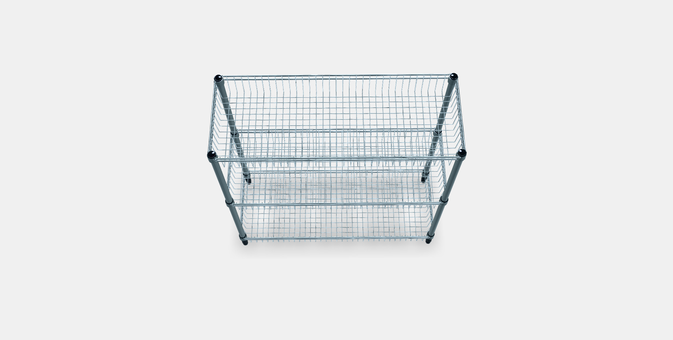 OMAR Regal with 3 baskets 1 3D model_3