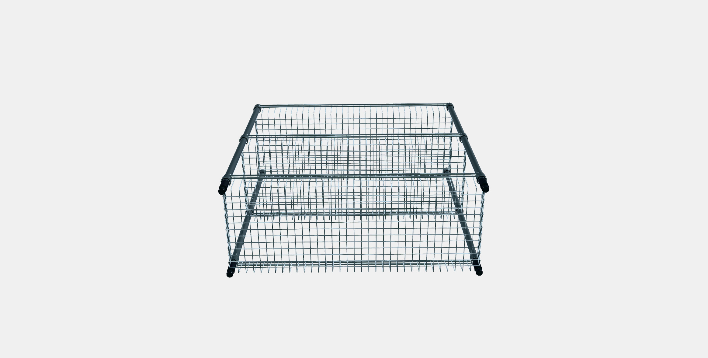 OMAR Regal with 3 baskets 1 3D model_7