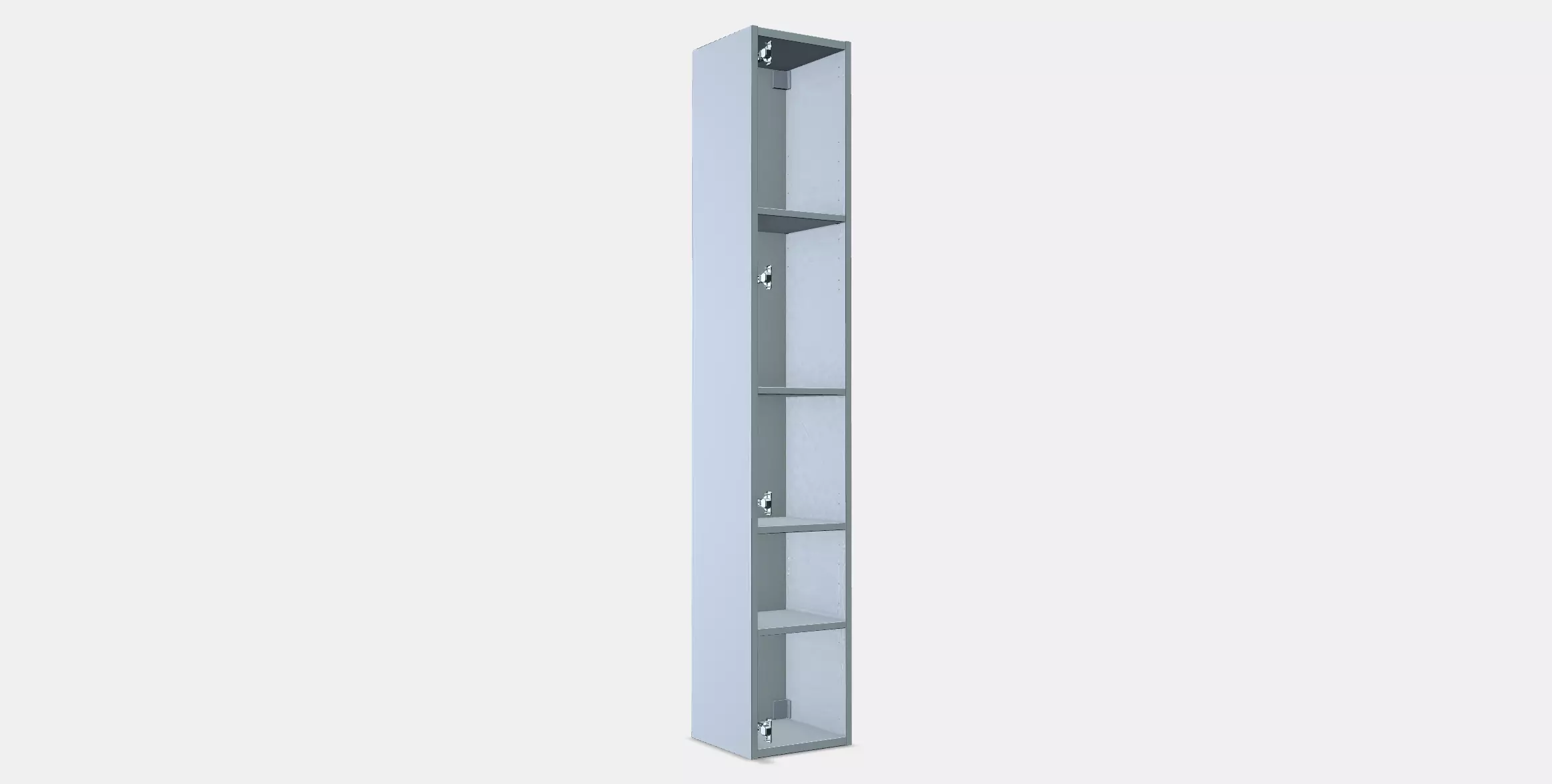 ENHET High cb w 4 shelves 1 3D model_0