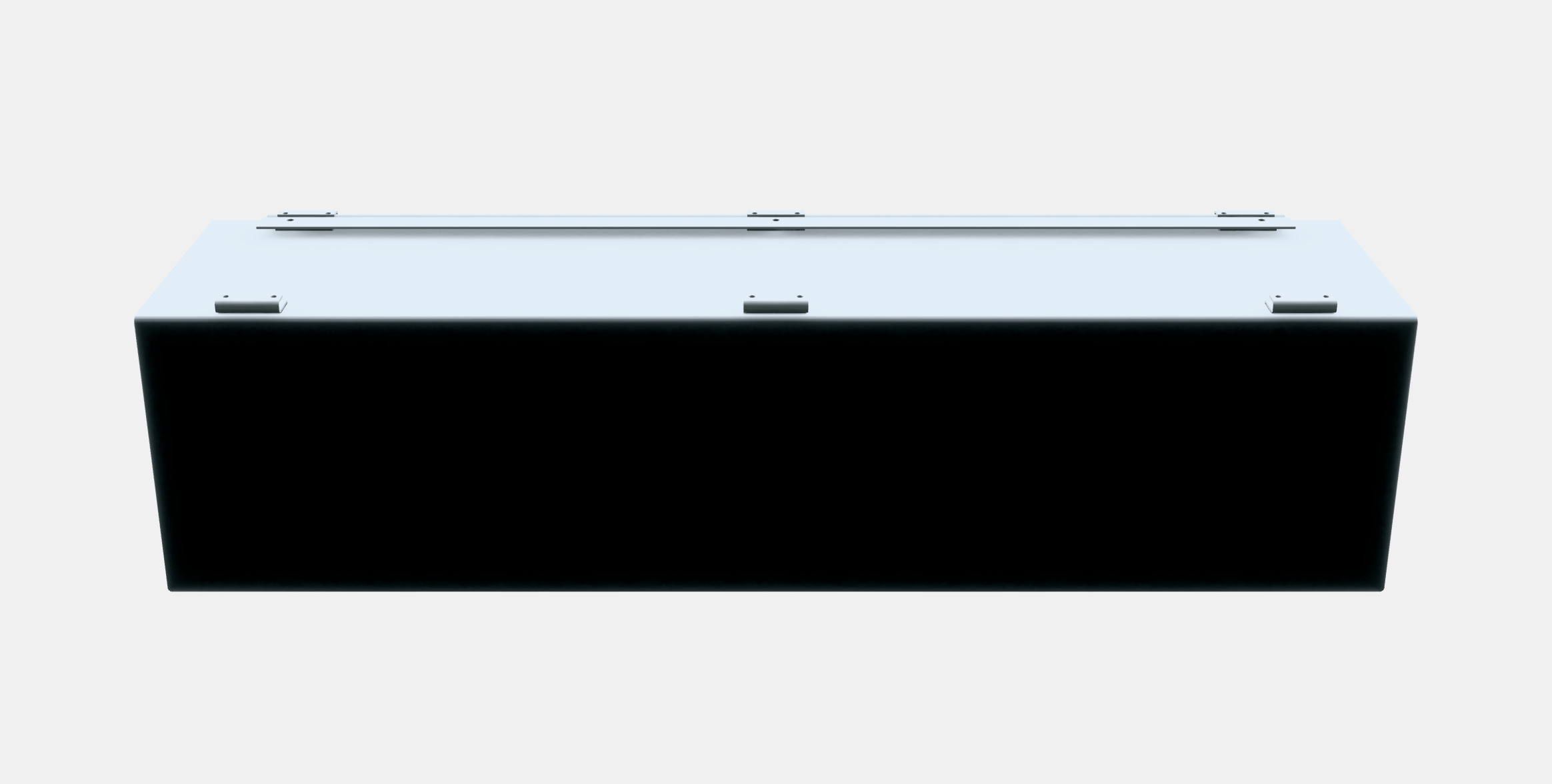 BOTKYRKA Wall shelf Low-poly 3D model_8