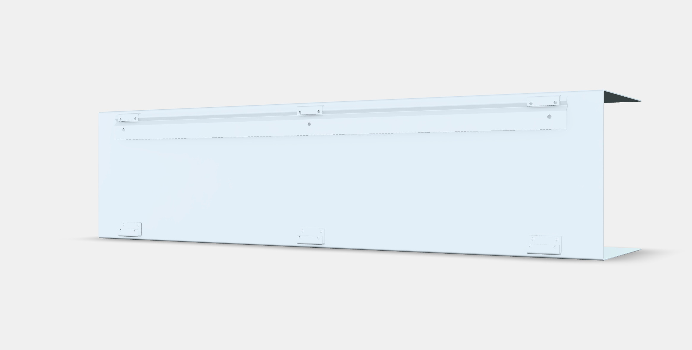 BOTKYRKA Wall shelf Low-poly 3D model_6