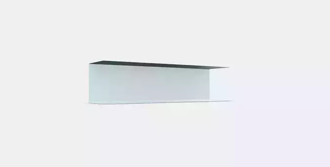 BOTKYRKA Wall shelf Low-poly 3D model