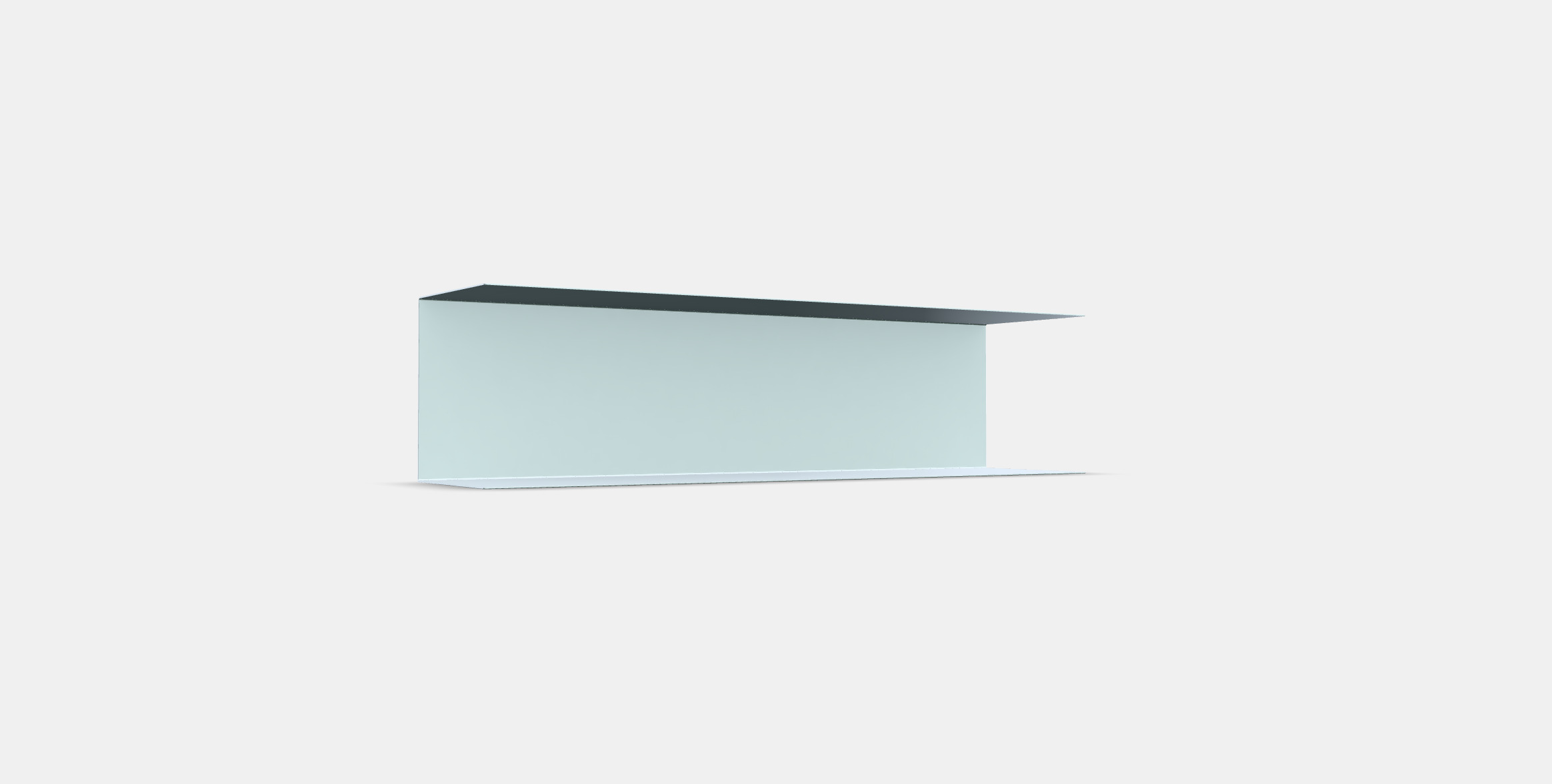 BOTKYRKA Wall shelf Low-poly 3D model_2
