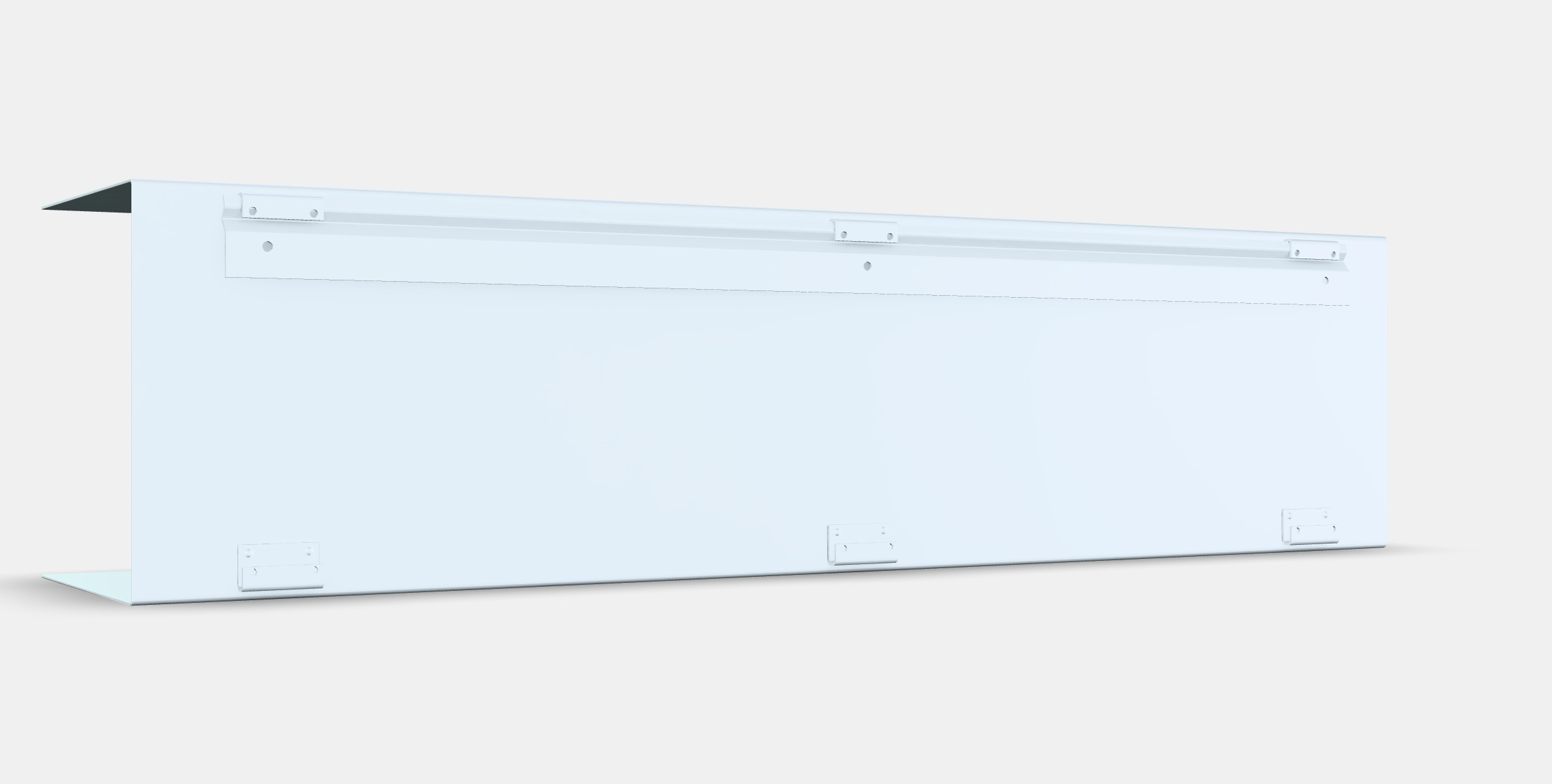 BOTKYRKA Wall shelf Low-poly 3D model_3