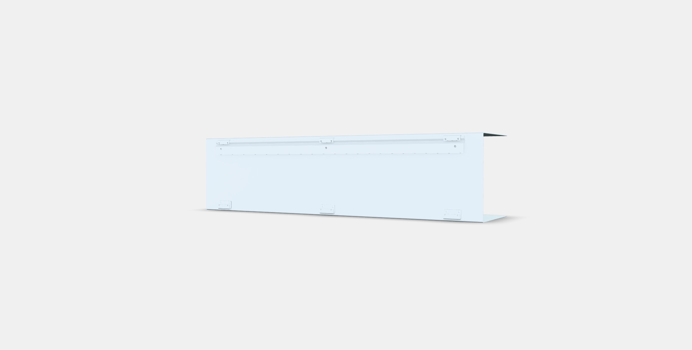 BOTKYRKA Wall shelf Low-poly 3D model_5
