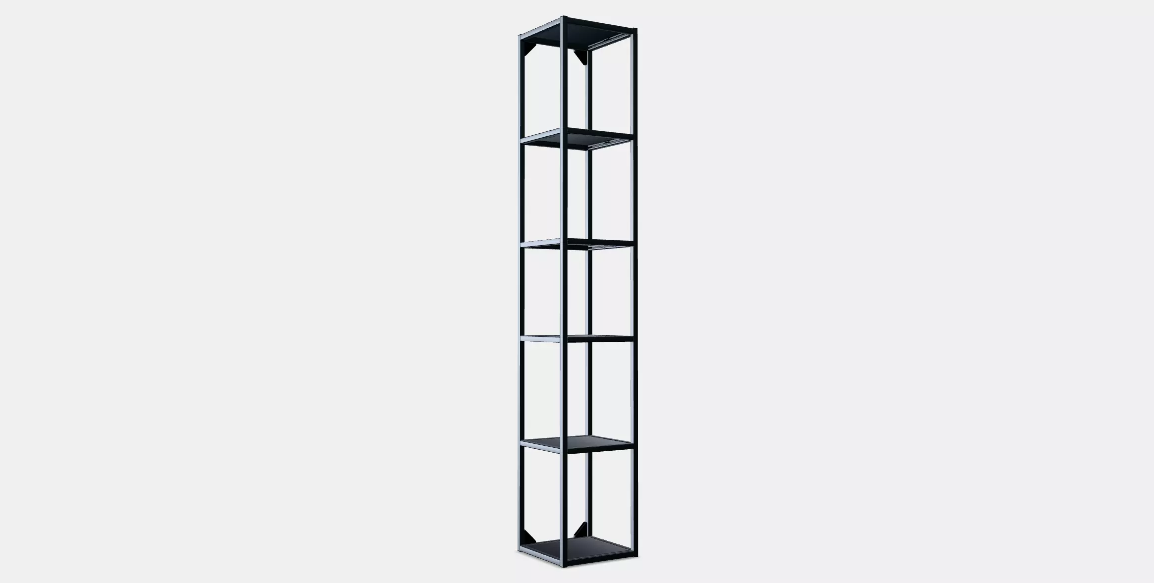 ENHET High fr w shelves 2 3D model_0