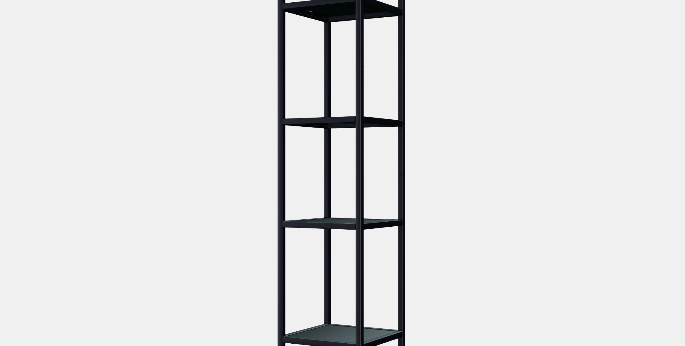 ENHET High fr w shelves 2 3D model_7