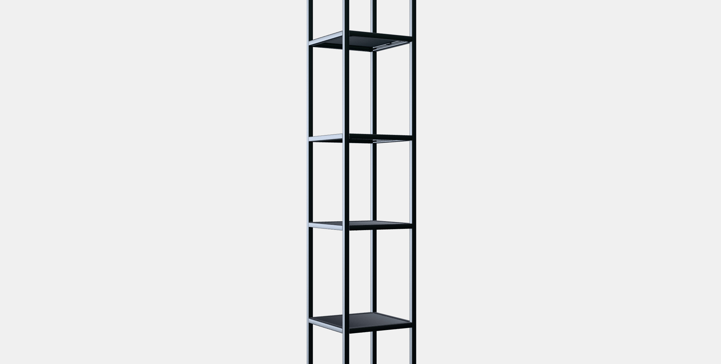 ENHET High fr w shelves 2 3D model_9