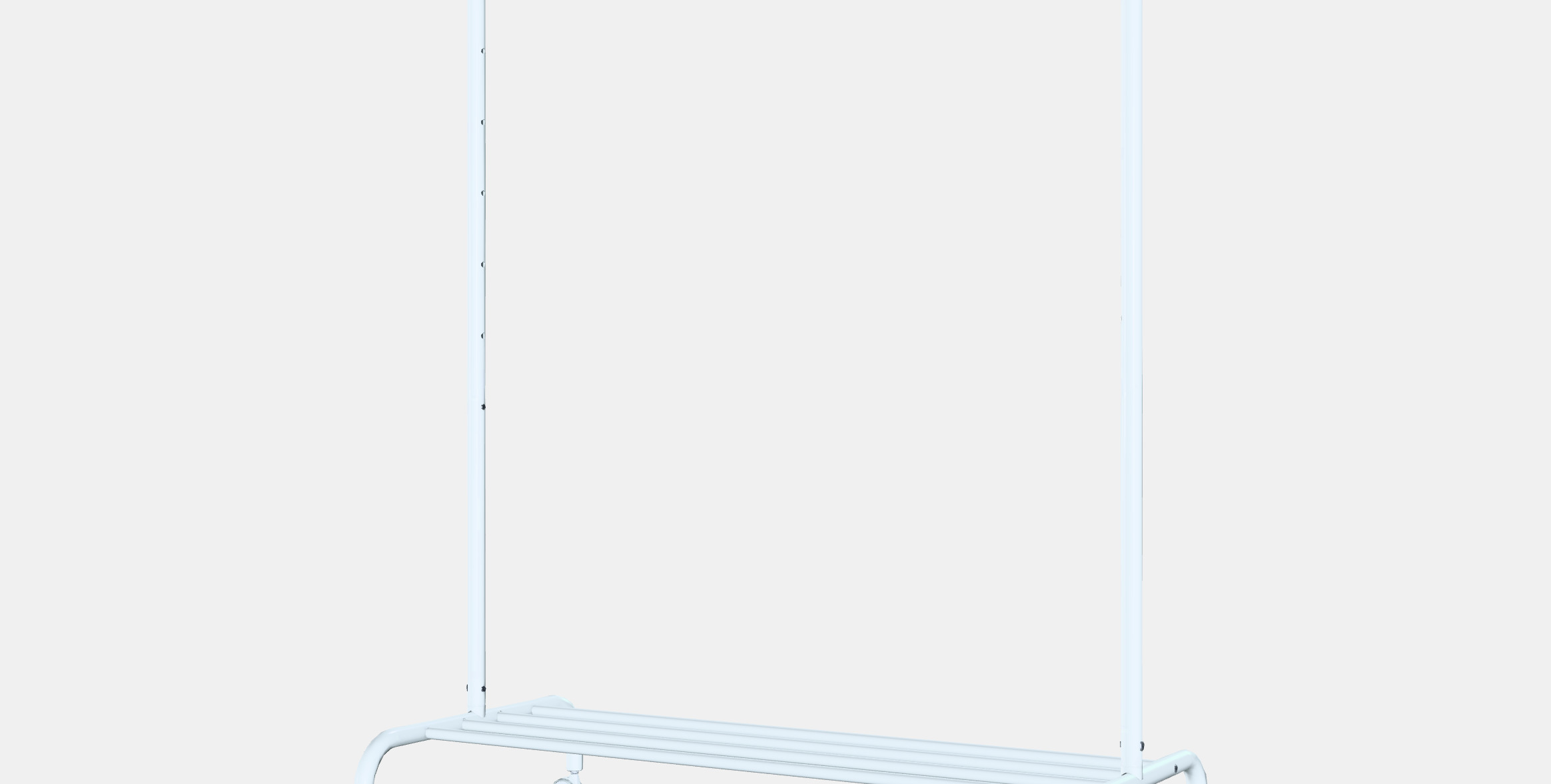 RIGGA Clothes rack 3D model_6