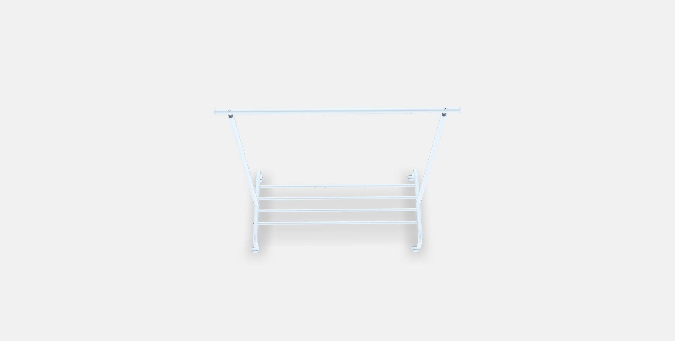 RIGGA Clothes rack 3D model_3