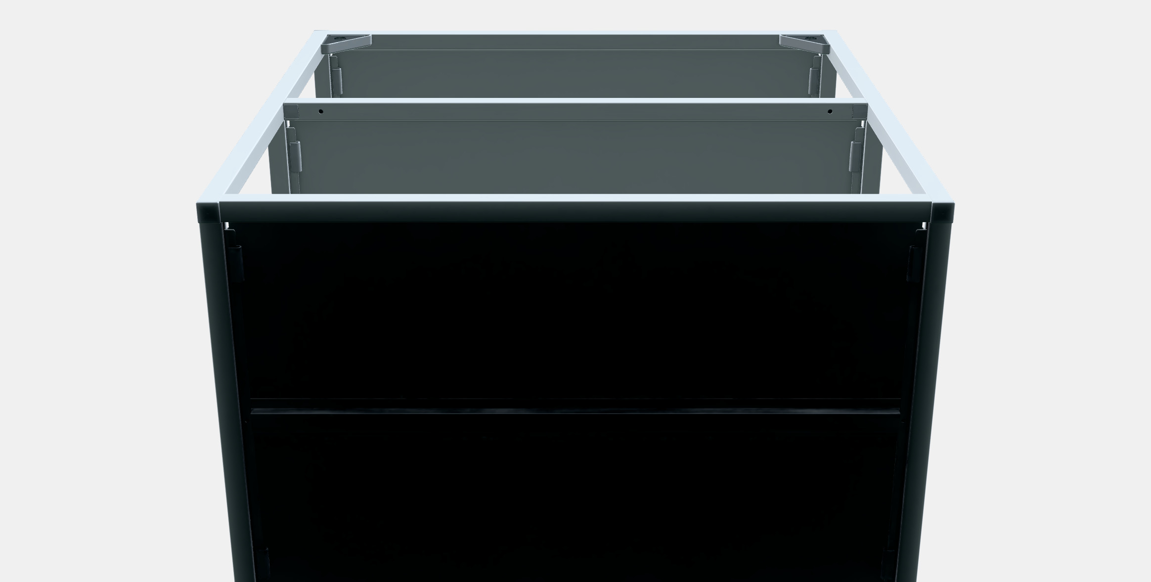 ENHET Base fr w shelves 2 3D model_8