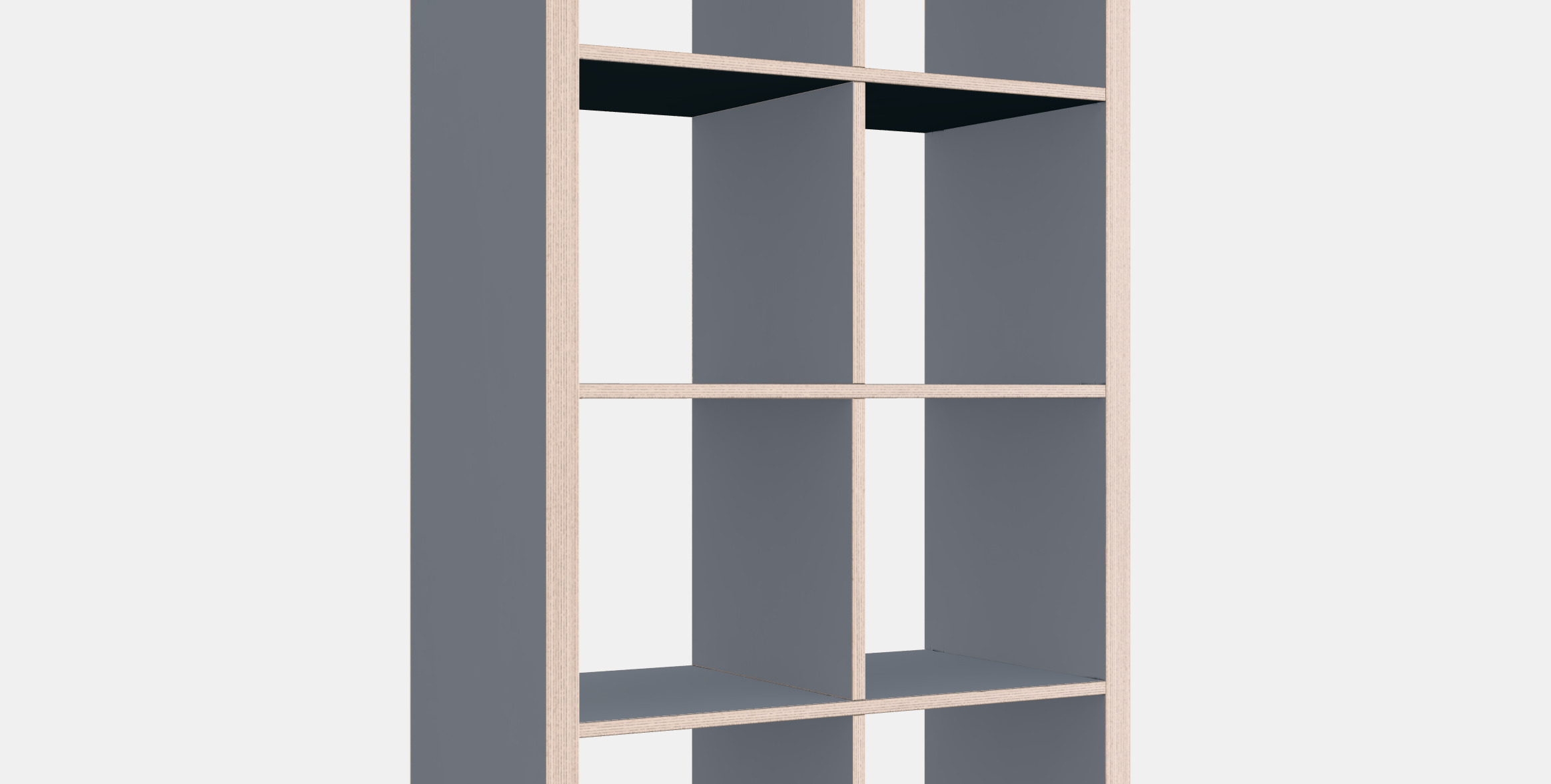 KALLAX Shelving unit 3 3D model_6
