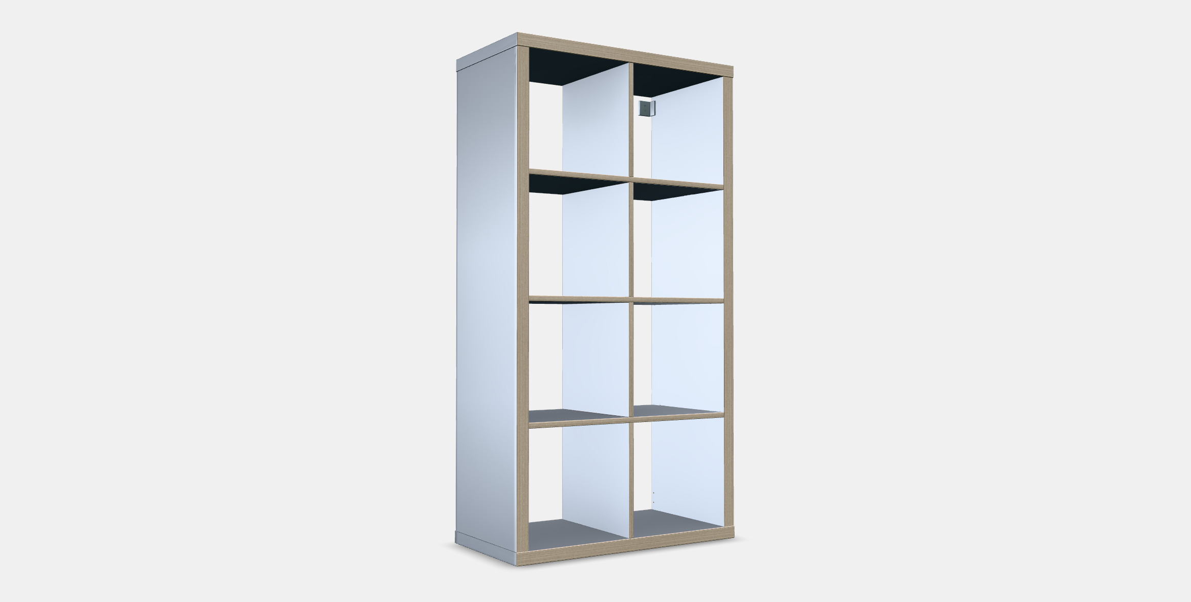 KALLAX Shelving unit 3 3D model_2