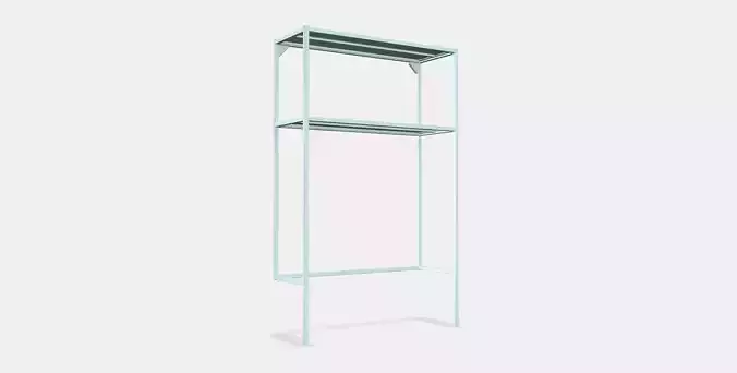 ENHET Frame w shelves for washing machine 1
