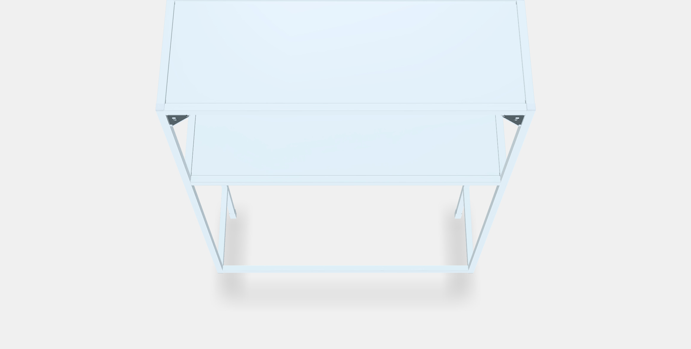 ENHET Frame w shelves for washing machine 1 3D model_5