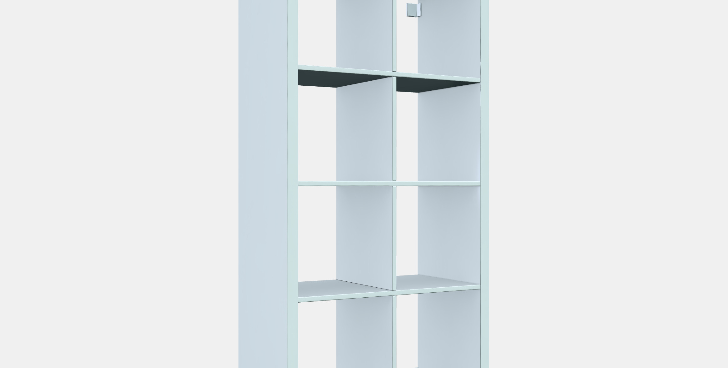 KALLAX Shelving unit 4 Low-poly 3D model_9