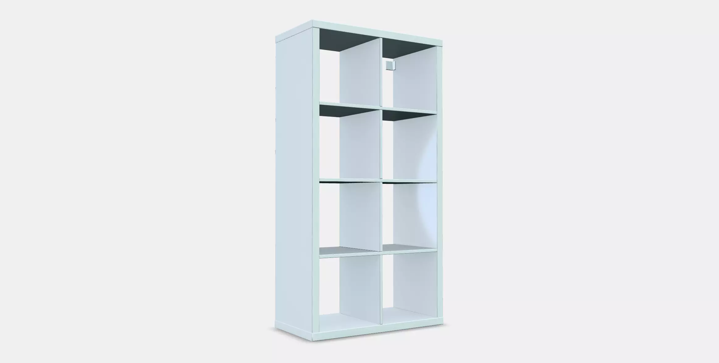 KALLAX Shelving unit 4 Low-poly 3D model_0